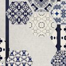 Plakat z kafelkami azulejos