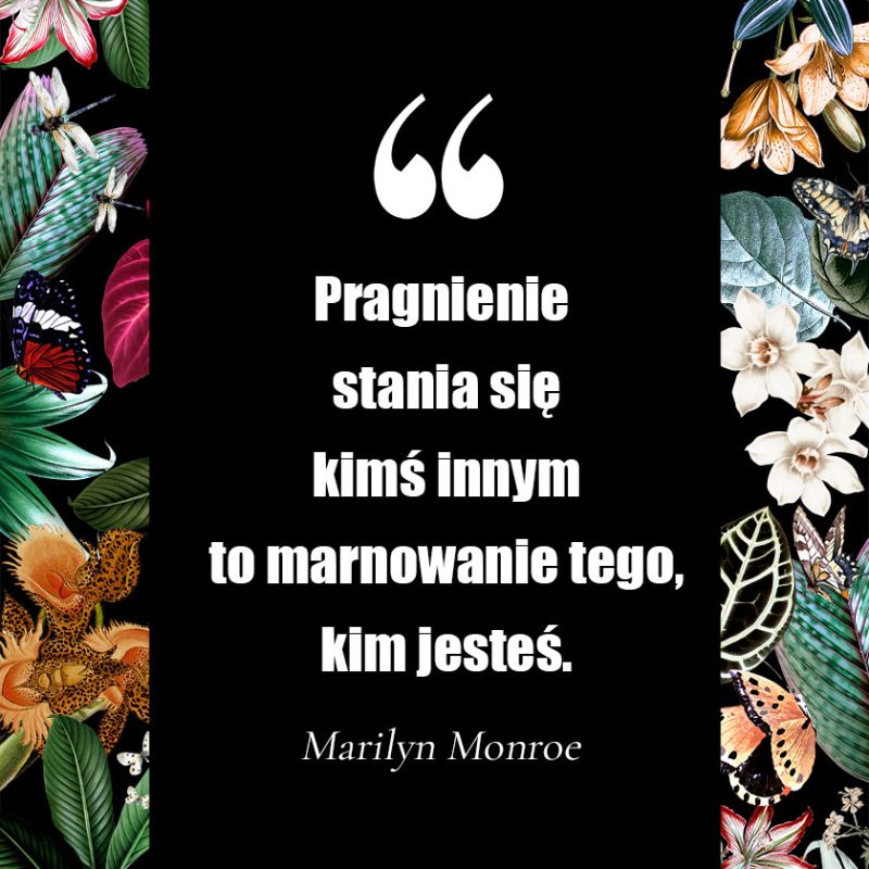Plakat z sentencją MM