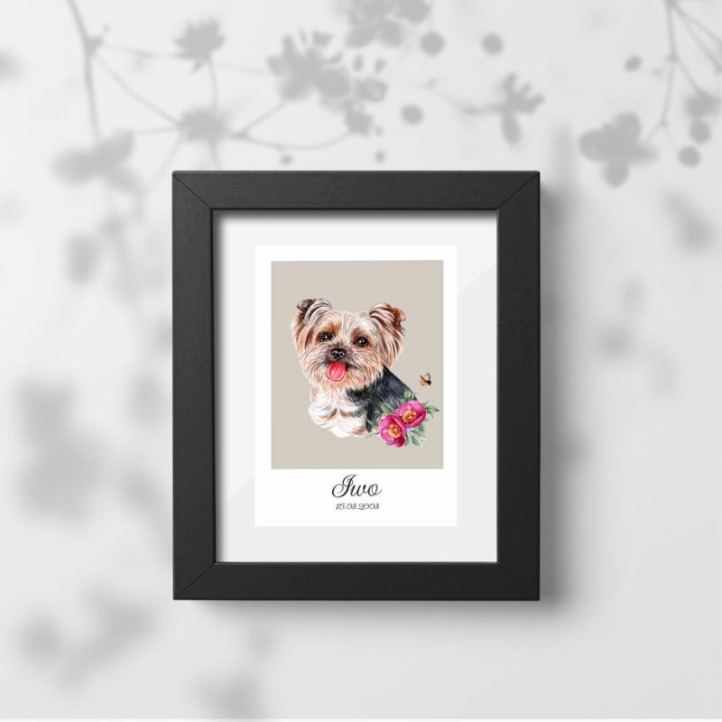 Plakat z motywem metryczki Plakat z motywem metryczki