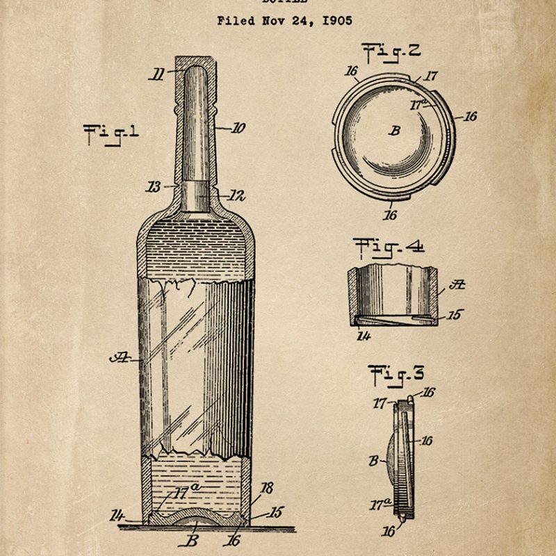 Plakat z patentem na wynalazek