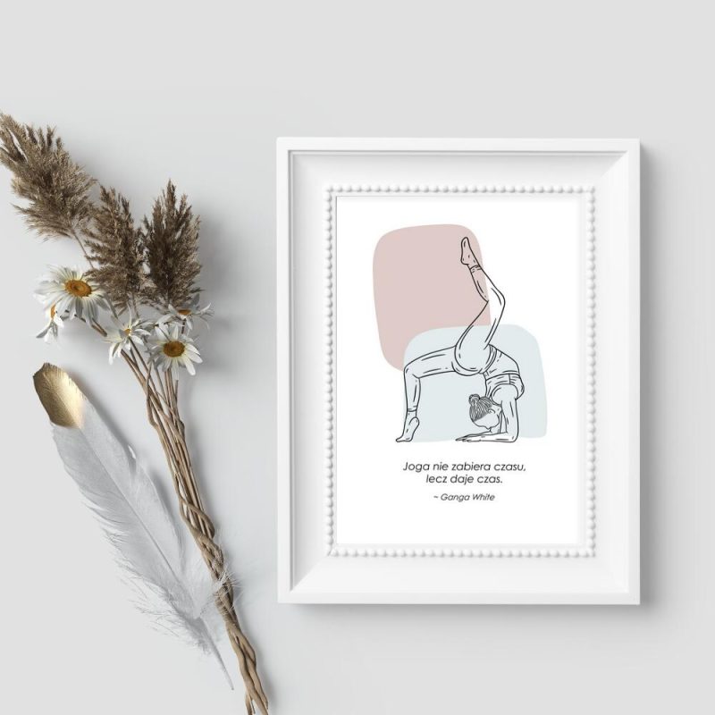 plakat z napisem o jodze plakat z napisem o jodze