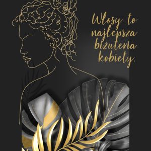 Plakat dla fryzjerki Plakat dla fryzjerki