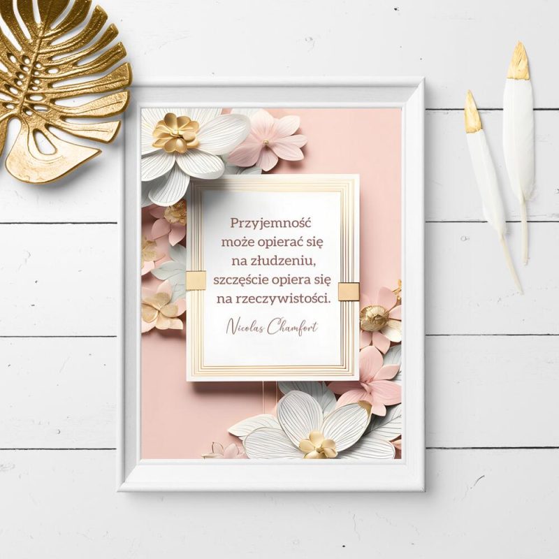 Plakaty z życiowymi dewizami Plakaty z życiowymi dewizami